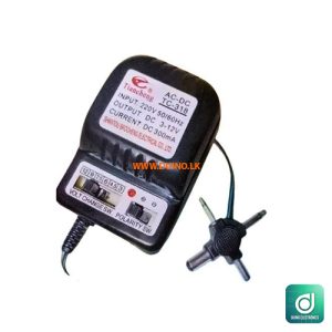 3-12VDC 300mAh AC-DC Universal Variable Adapter Power Pack 220V 50/60HZ