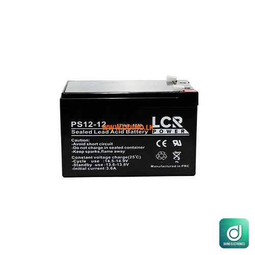 UPS Battery 12V 12AH Sealed Lead-Acid Battery Rechargeable 150x100*95mm