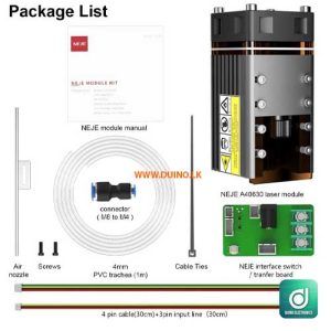 NEJE A40630 50W Laser Module Kits 450nm Square Spot with Air Assist