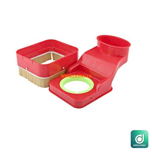 Type-C Red 85mm Spindle Dust Cover