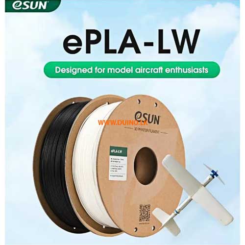1.75mm 1kg eSUN ePLA-LW Lightweight PLA Filament for 3D Printer