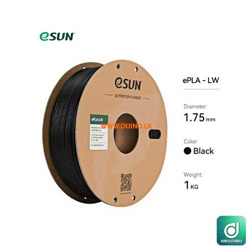 1.75mm 1kg eSUN ePLA-LW Lightweight PLA Filament for 3D Printer