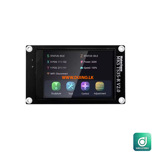 MKS TS35 V2.0 3.5 Inch Color Touch Screen Display with Rotary Knob for MKS Robin Nano