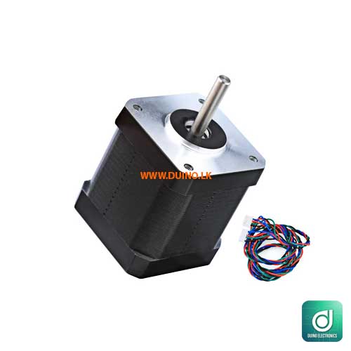 42H48612N Nema17 Stepper Motor 0.5Nm 1.5A 4-wire Cable