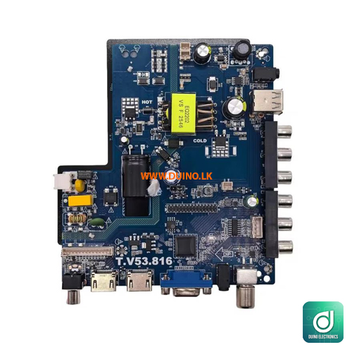 T.V53.816 32inch Universal Led TV Mainboard With Remote-1