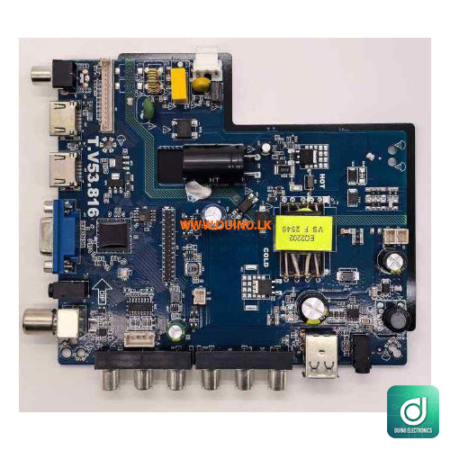 T.V53.816 32inch Universal Led TV Mainboard With Remote - Image 3