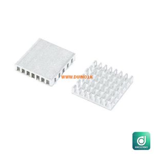 25x25x5mm Cool Blades Aluminium Heat Sink Radiator Cooler *1Pcs