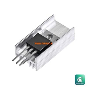 25x15x10mm Aluminium Heat Sink Radiator Cooler *1Pcs