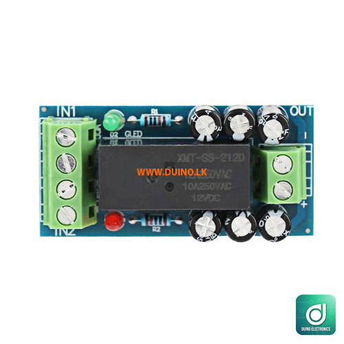 XH-M350 Backup Battery Switching Modul Automatic Switching 12V 150W 12A
