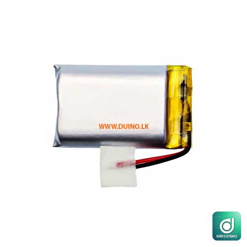 3.7V 400mAh 702030 Lithium Polymer Battery Lipo Rechargeable