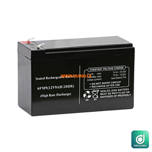 12V 9AH Sealed Lead-Acid Battery Rechargeable (12V9Ah/20HR) 150x65x95mm
