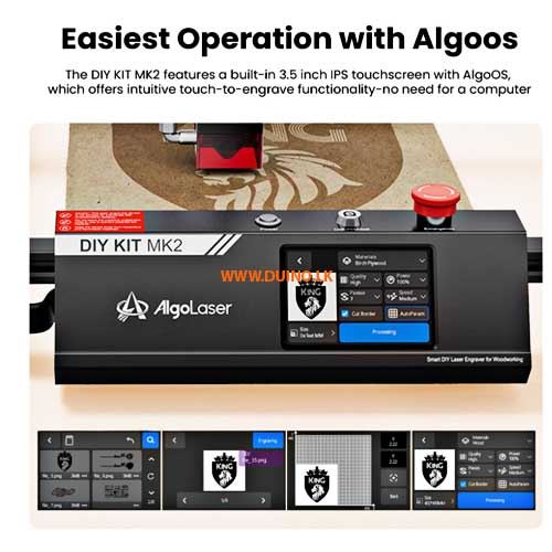 AlgoLaser DIY KIT MK2 5W Laser Engraver Machine