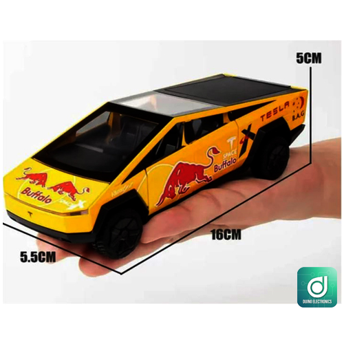 Tesla Cybertruck 1:32 Alloy Diecast Pullback Metal Car Toy-3