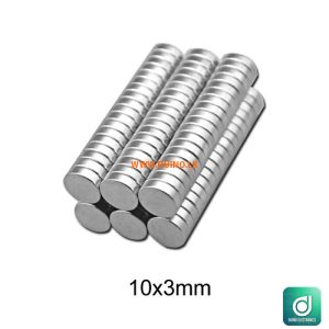 10x3mm Neodymium sheet Magnet N35 Super Strong Block *1PCS
