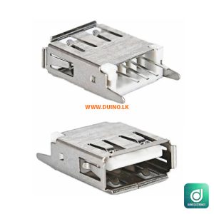 PCB USB Connector Type-A Female Jack Vertical Straight Type