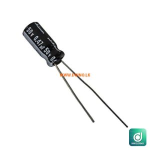 0.47uF 50v Aluminum Electrolytic Capacitor