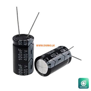 100uF 400v Aluminum Electrolytic Capacitor