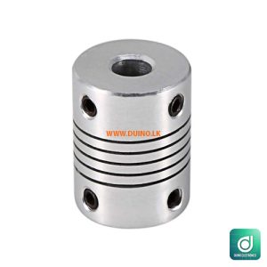 5mm To 6.35mm D19L25 Aluminum Alloy Flexible Coupling *1Pcs
