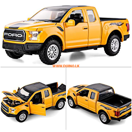 Ford F150 Raptor Pickup Truck Diecast Model 1:24